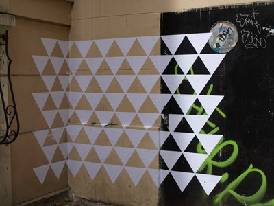 photo graffiti Paris 20eme arrondissement